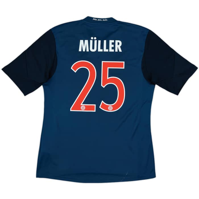 2013-14 Bayern Munich Third Shirt Muller #25 - 5/10 - (M)