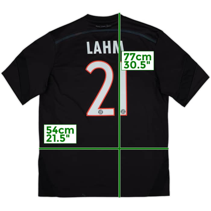 2014-15 Bayern Munich Third Shirt Lahm #21 - 5/10 - (L)