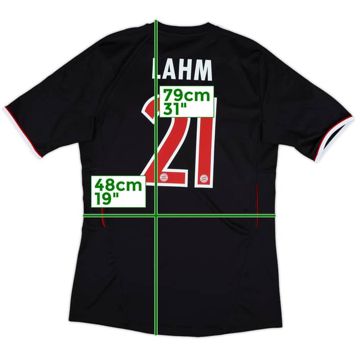 2011-12 Bayern Munich Third Shirt Lahm #21 - 6/10 - (M)