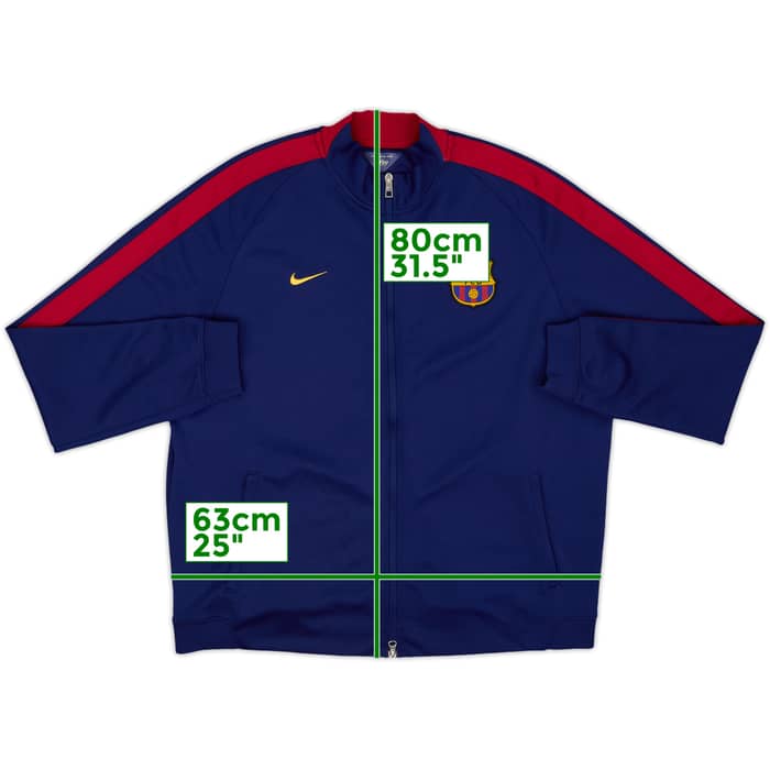 2014-15 Barcelona Nike Track Jacket - 10/10 - (XXL)