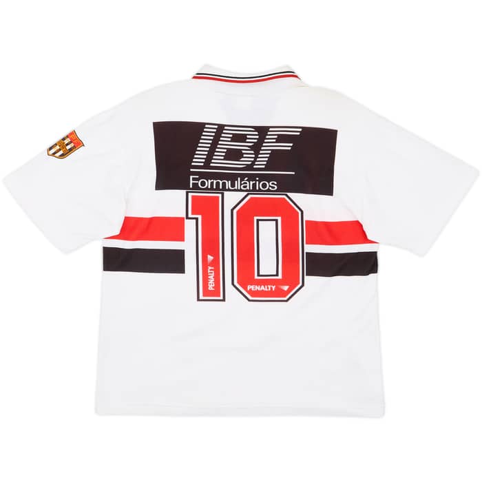 1992 Sao Paulo Home Shirt #10 - 8/10 - (L)