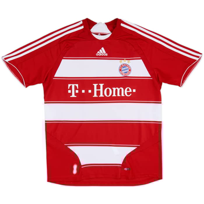 2007-08 Bayern Munich Home Shirt Lahm #21 - 8/10 - (M)