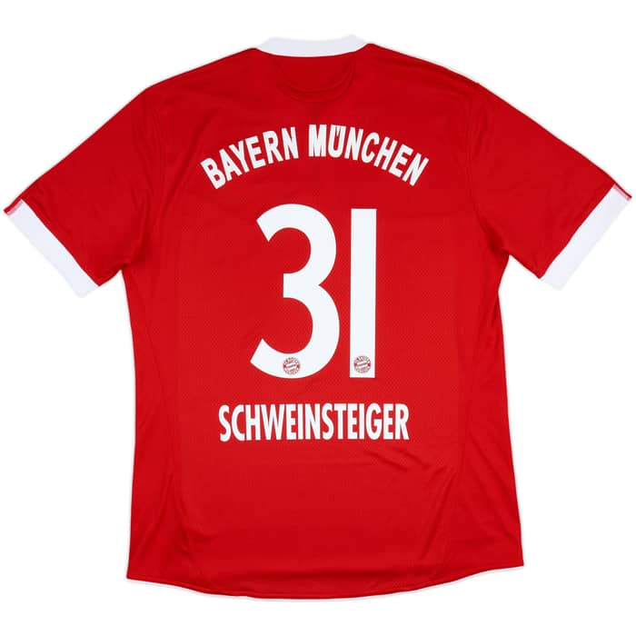 2009-10 Bayern Munich Home Shirt Schweinsteiger #31 - 6/10 - (L)