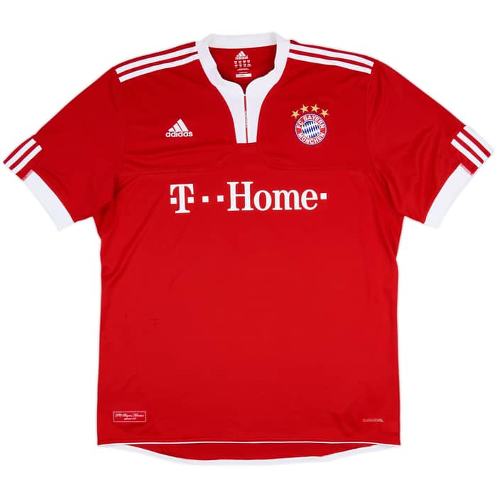 2009-10 Bayern Munich Home Shirt Lahm #21 - 9/10 - (XXL)