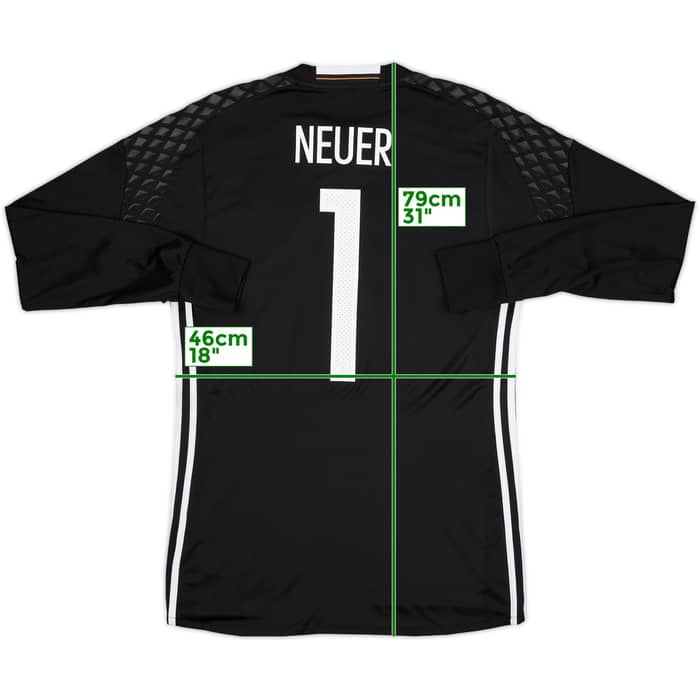 2015-17 Germany GK Shirt Neuer #1 - 9/10 - (S)