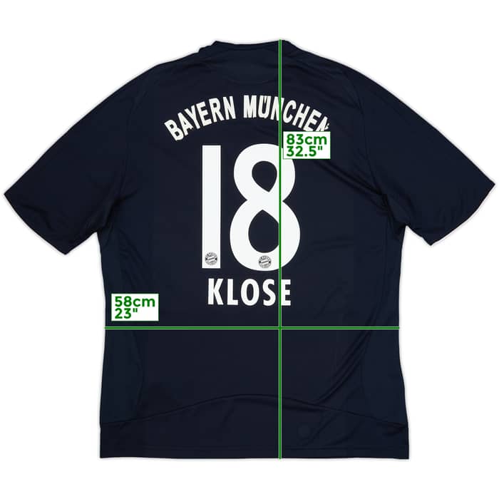 2008-09 Bayern Munich Away Shirt Klose #18 - 5/10 - (XL)