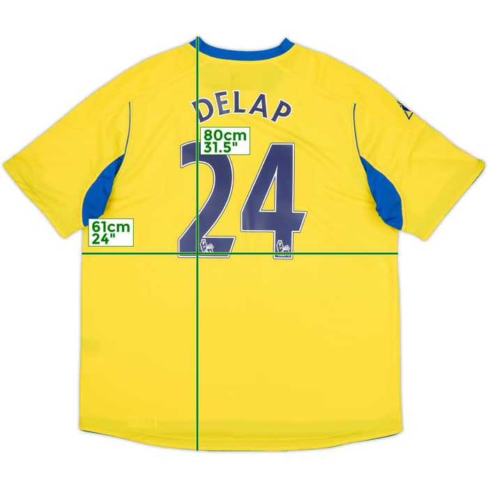 2008-09 Stoke City Away Shirt Delap #24 - 7/10 - (XL)