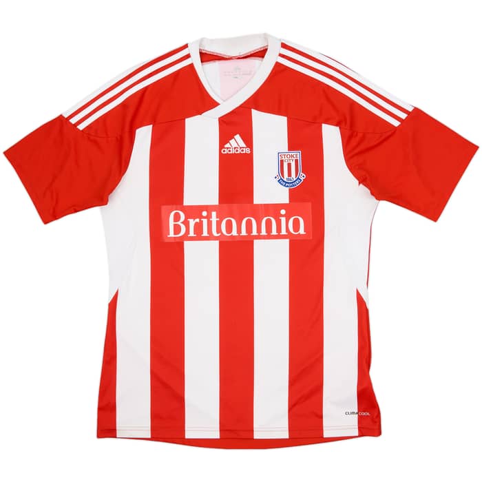 2011-12 Stoke City Home Shirt Delap #24 - 7/10 - (M)