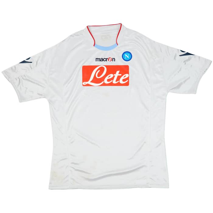 2009-10 Napoli Away Shirt Lavezzi #7 - 6/10 - (XXL)