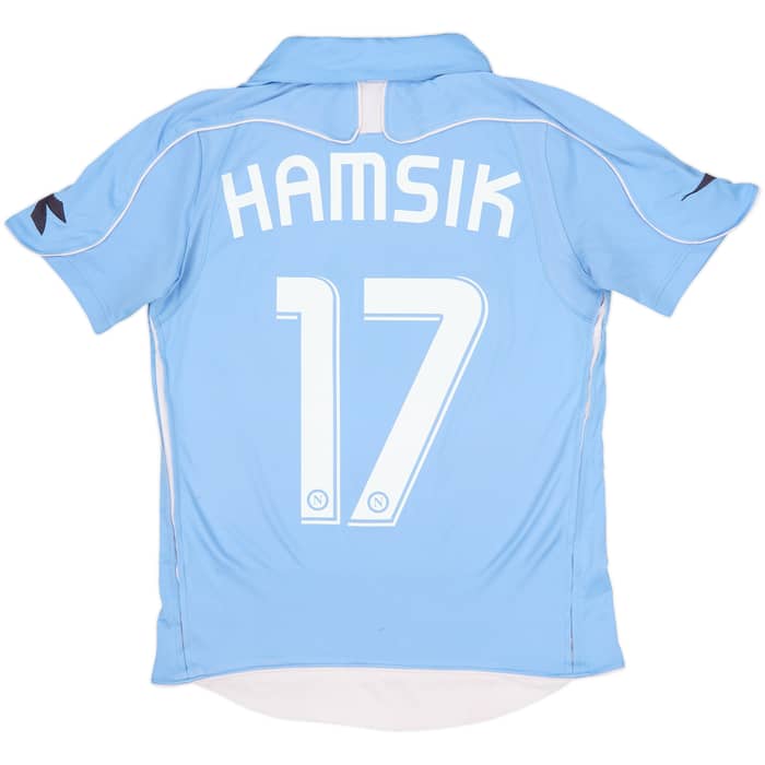 2008-09 Napoli Home Shirt Hamsik #17 - 6/10 - (XS)