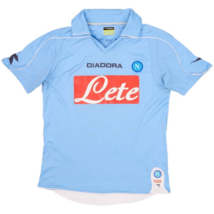 2008-09 Napoli Home Shirt Hamsik #17 - 6/10 - (XS)