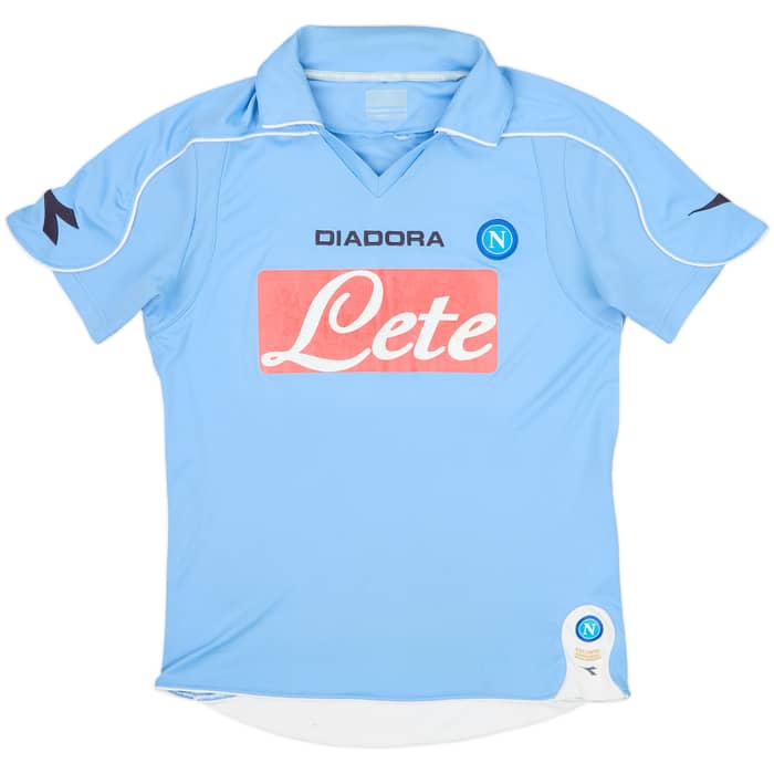2008-09 Napoli Home Shirt Hamsik #17 - 6/10 - (XS)