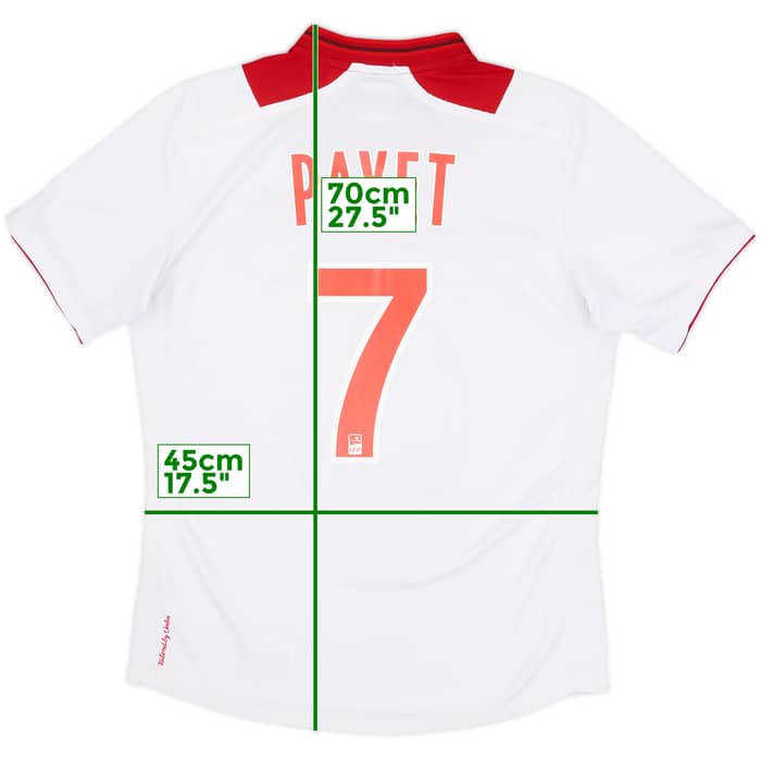 2012-13 Lille Away Payet #7 - 8/10 - (S)
