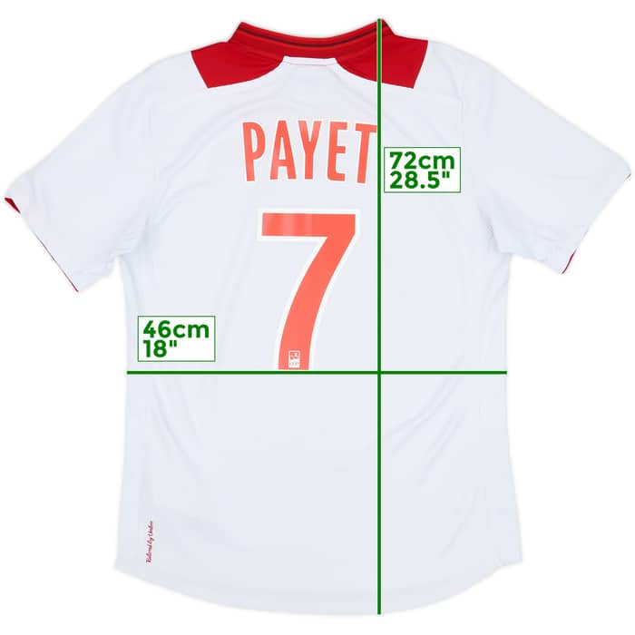 2012-13 Lille Away Payet #7 - 7/10 - (S)