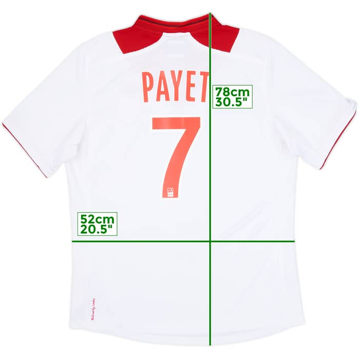 2012-13 Lille Away Payet #7 - 9/10 - (L)