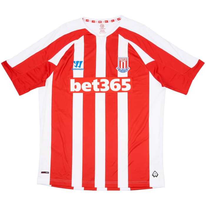 2014-15 Stoke City Home Shirt Crouch #25 - 9/10 - (L)