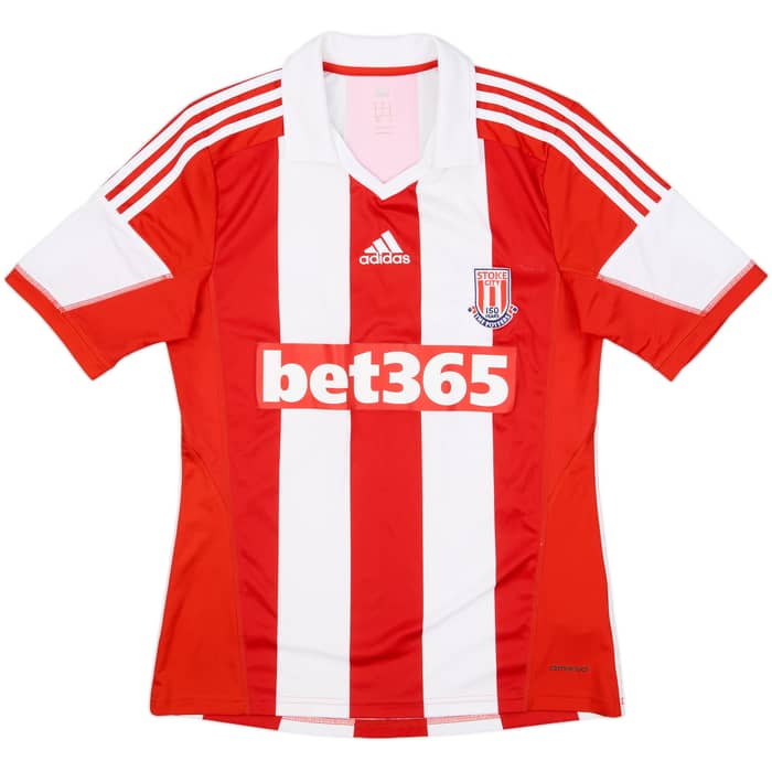 2013-14 Stoke City '150 Years' Home Shirt Crouch #25 - 6/10 - (S)