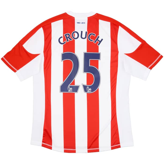 2012-13 Stoke '150 Years' Home Shirt Crouch #25 - 9/10 - (L)