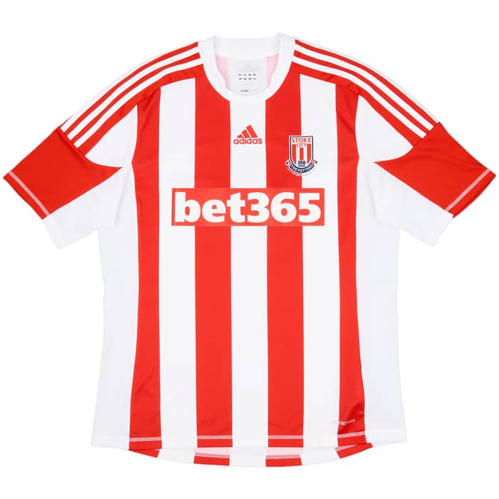 2012-13 Stoke '150 Years' Home Shirt Crouch #25 - 9/10 - (L)