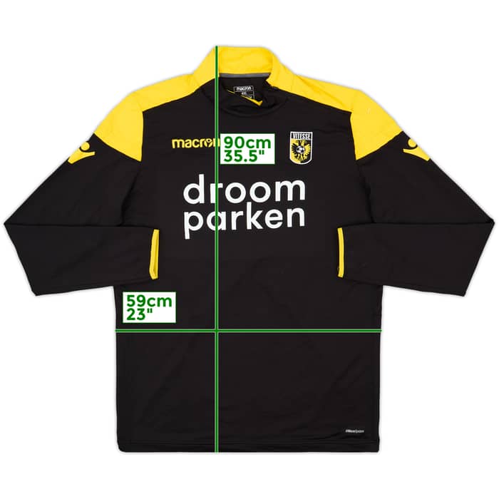 2018-19 Vitesse Macron 1/4 Zip Drill Top - 9/10 - (4XL)