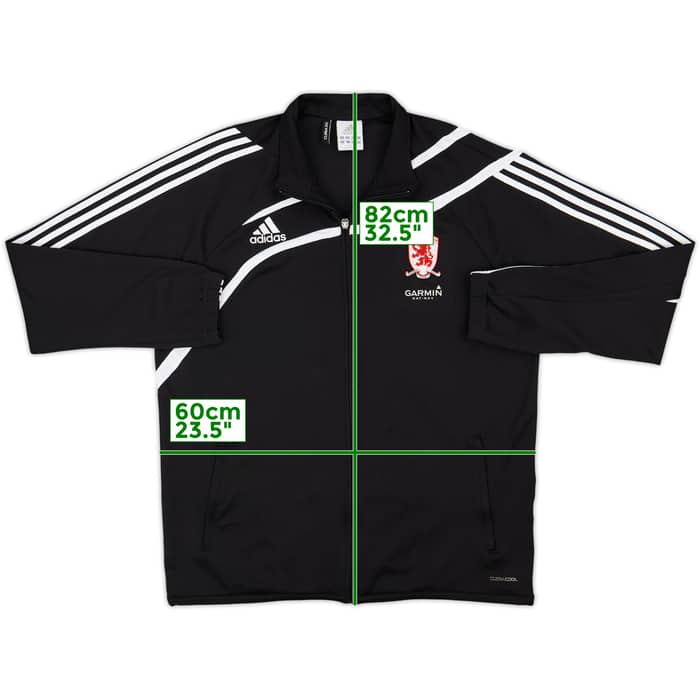2008-09 Middlesbrough adidas Track Jacket - 8/10 - (XL)