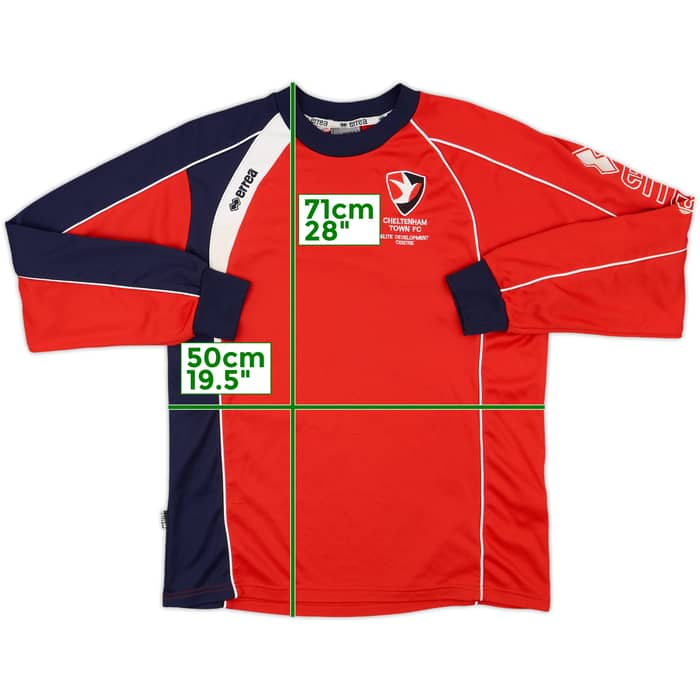 2013-14 Cheltenham Town Errea Youth Player Issue Sweat Top - 8/10 - (S)