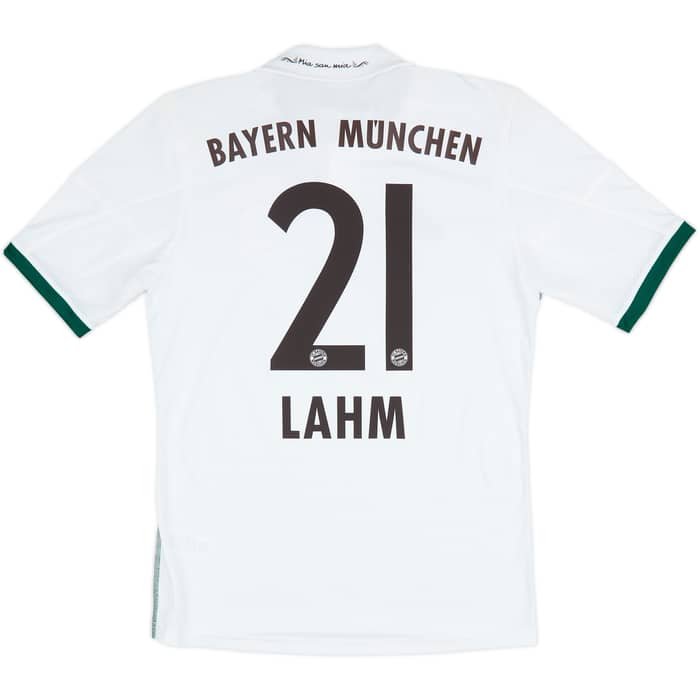 2013-14 Bayern Munich Away Shirt Lahm #21 (S)