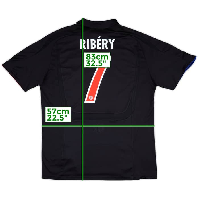 2007-08 Bayern Munich Third Shirt Ribery #7 - 7/10 - (XL)