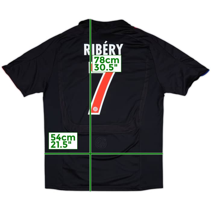 2007-08 Bayern Munich Third Shirt Ribery #7 - 8/10 - (L)