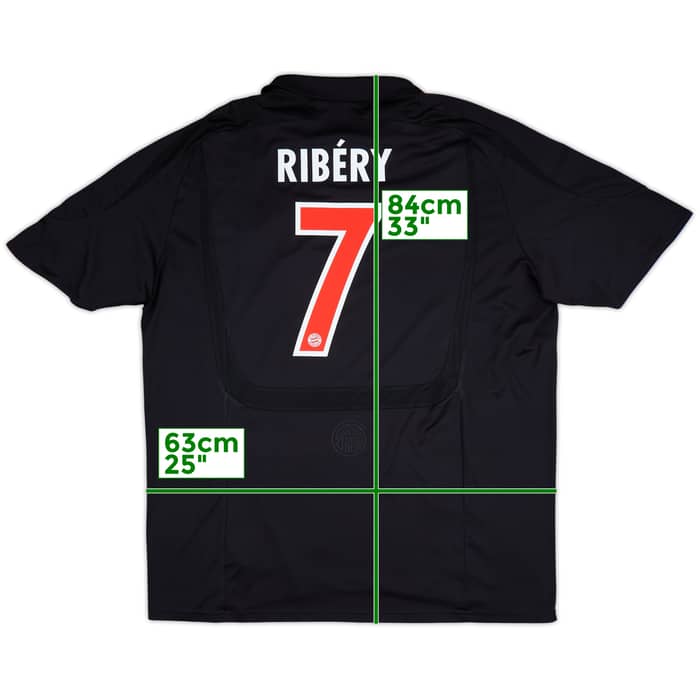 2007-08 Bayern Munich Third Shirt Ribery #7 - 7/10 - (XXL)