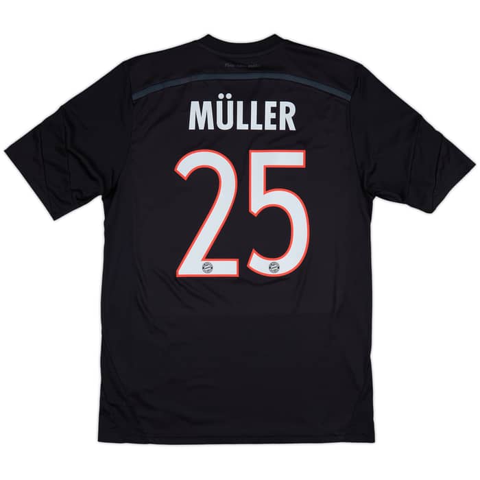 2014-15 Bayern Munich Third Shirt Muller #25 - 8/10 - (M)