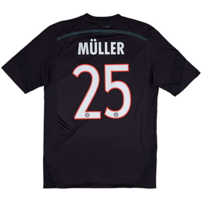 2014-15 Bayern Munich Third Shirt Muller #25 - 7/10 - (M)
