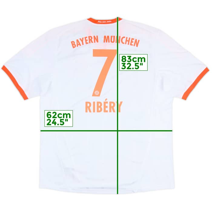 2012-13 Bayern Munich Away Shirt Ribery #7 (XXL)