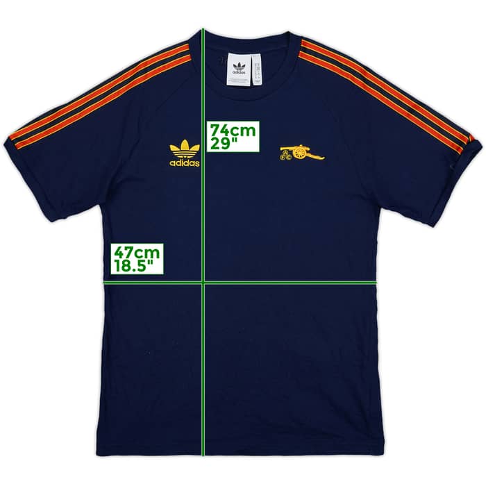 2021-22 Arsenal adidas Cotton Tee - 8/10 - (M)