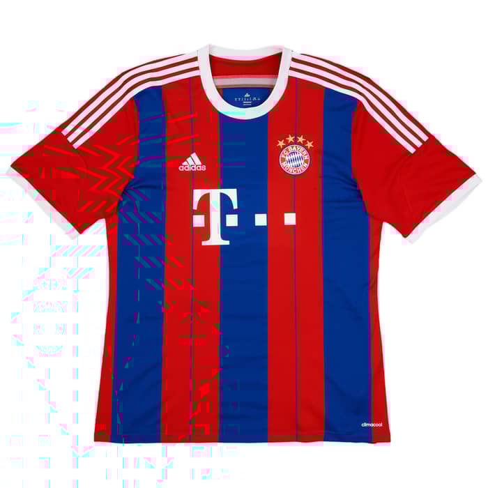 2014-15 Bayern Munich Home Shirt Muller #25 - 6/10 - (XL)