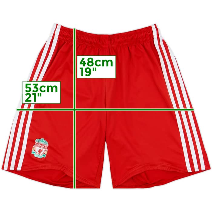 2008-10 Liverpool Home Shorts - 8/10 - (M)