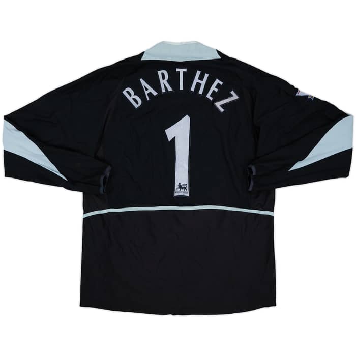 2002-04 Manchester United GK Shirt Barthez # - 4/10 - (XL)