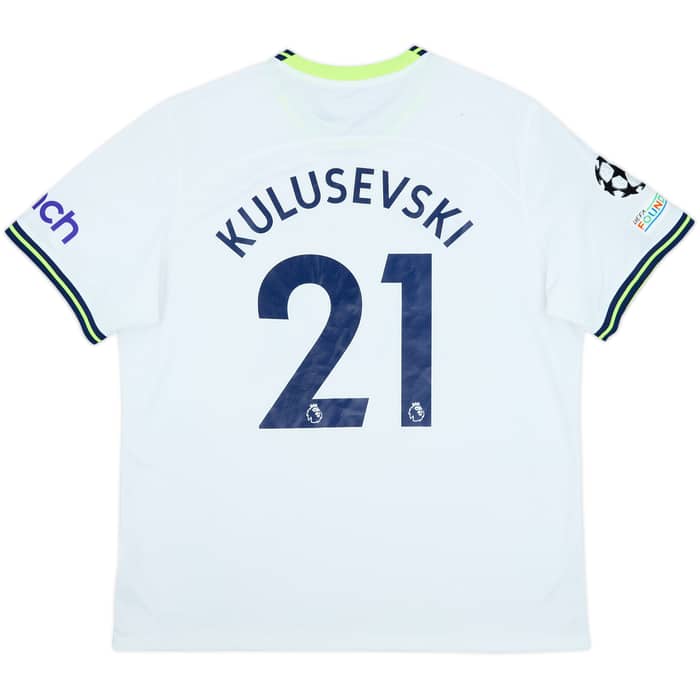 2022-23 Tottenham Home Shirt Kulusevski #21 - 9/10 - (XL)