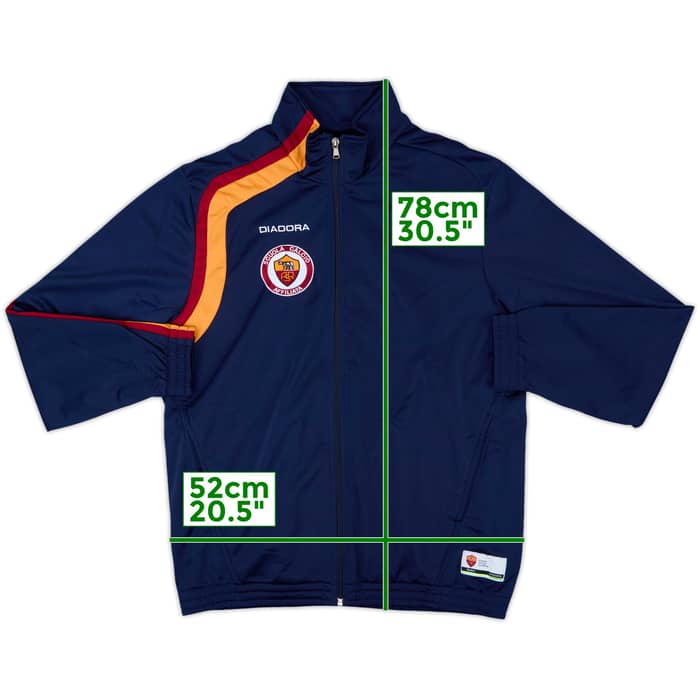 2005-06 Roma 'Scuola' Diadora Sweat Top - 8/10 - (L)