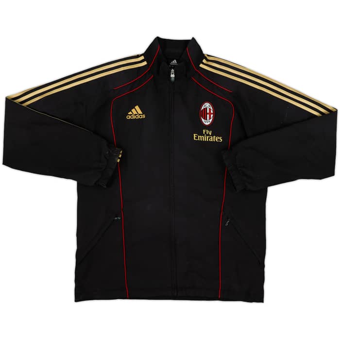2010-11 AC Milan adidas Track Jacket - 8/10 - (M)