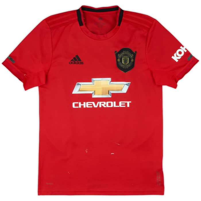 2019-20 Manchester United Home Shirt B.Fernandes #18 - 6/10 - (S)