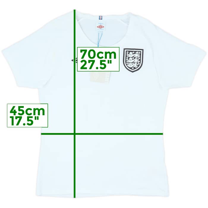 2010-11 England Umbro Cotton Tee (Women's L)