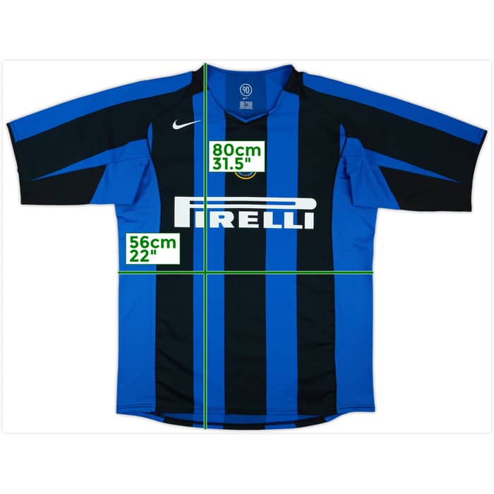 2004-05 Inter Milan Home Shirt - 8/10 - (L)