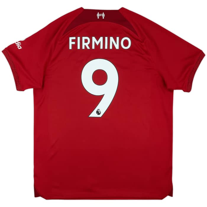 2022-23 Liverpool Home Shirt Firmino #9 - 8/10 - (L)