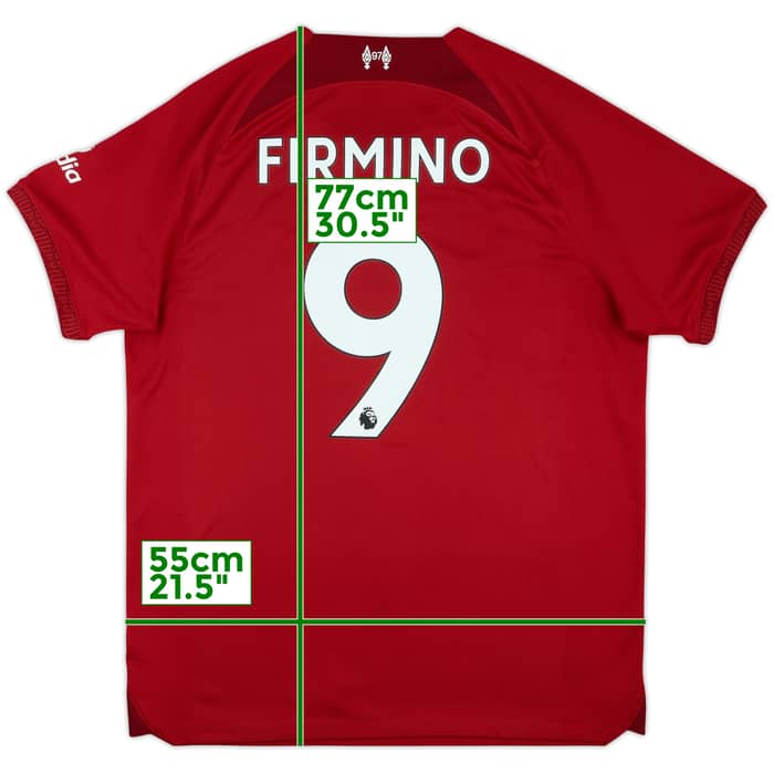 2022-23 Liverpool Home Shirt Firmino #9 - 8/10 - (L)