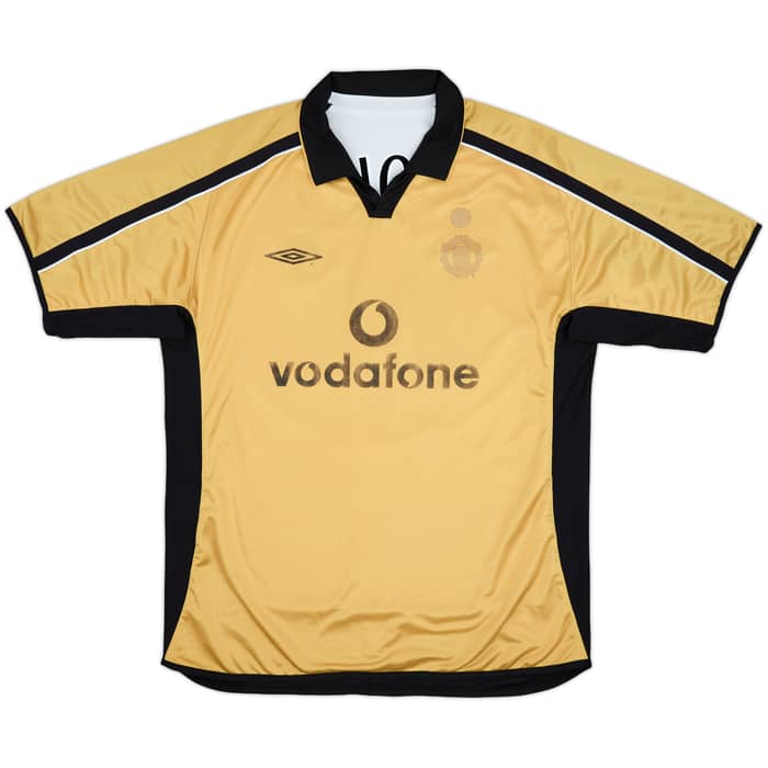 2001-02 Manchester United Centenary Away/Third Shirt Scholes #18 - 6/10 - (XL)