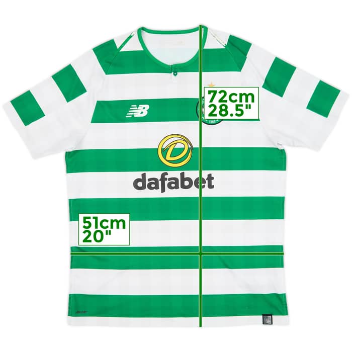 2018-19 Celtic Home Shirt - 5/10 - (M)