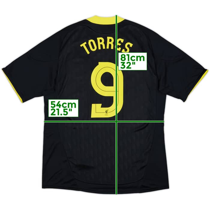2010-11 Liverpool Third Shirt Torres #9 (L)
