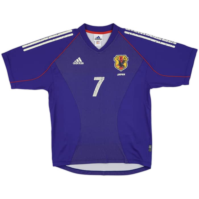 2002-04 Japan Home Shirt Nakata #7 - 4/10 - (S)