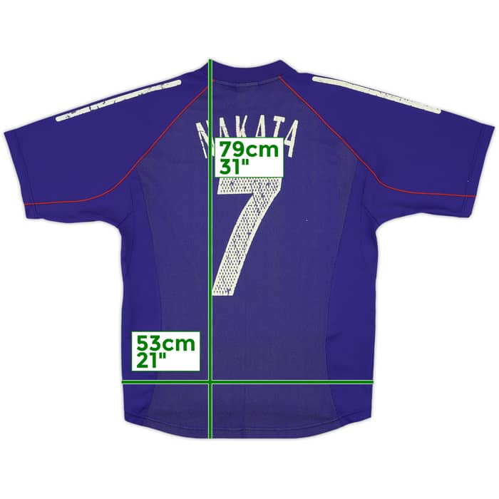 2002-04 Japan Home Shirt Nakata #7 - 4/10 - (S)